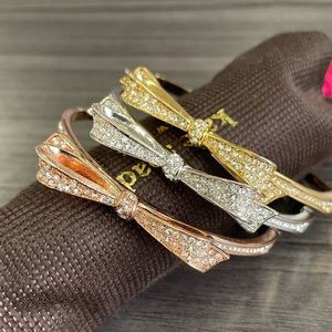 Kate Spade Love Notes Rhinestone Bow Bangle Bracelets - set of 3!